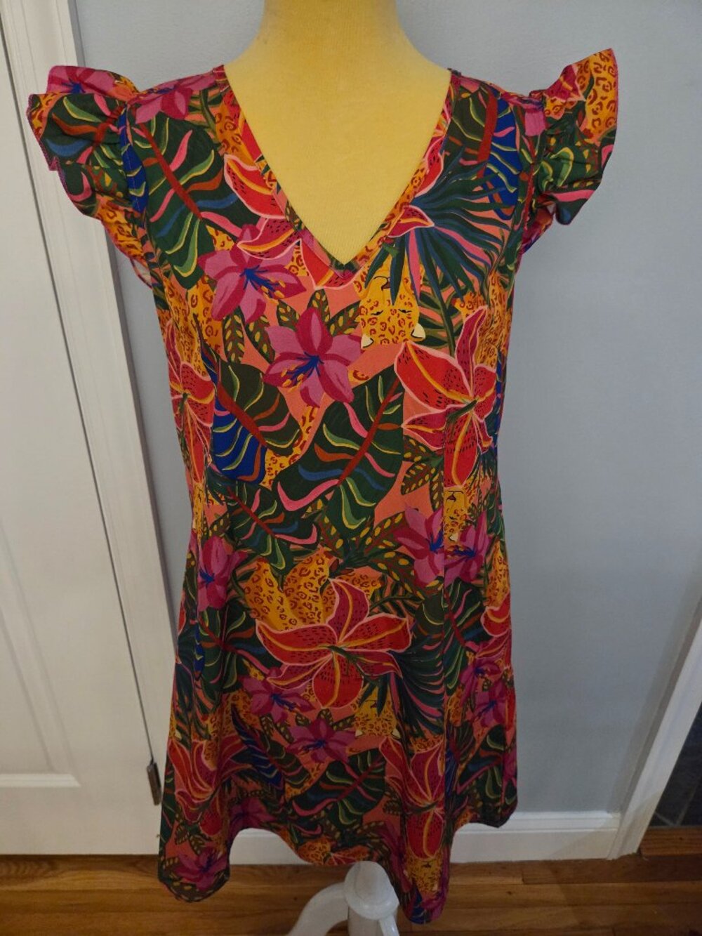 SHEIN Rainforest Design Dress